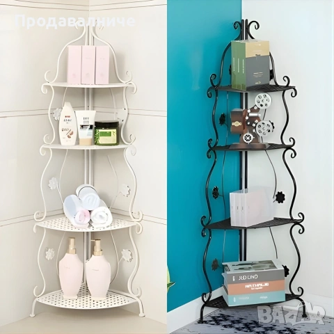 Елегантен ъглов рафт , снимка 2 - Други стоки за дома - 54264740