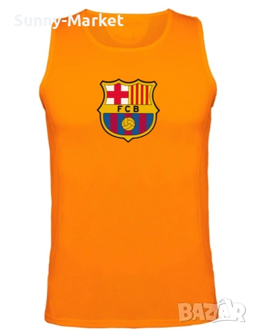 Мъжки потник Барселона Barcelona с принт на отбора размери S-2XL
