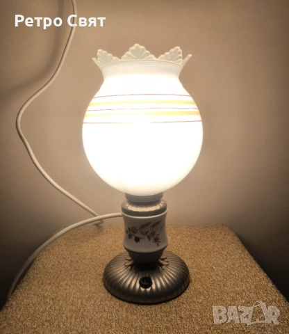 Нощна лампа , снимка 2 - Антикварни и старинни предмети - 54132414