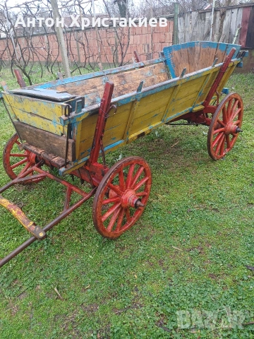 Продавам каруца за ползване или декорация., снимка 2 - Антикварни и старинни предмети - 54017409