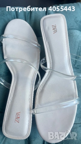 Чехли Zara нови!