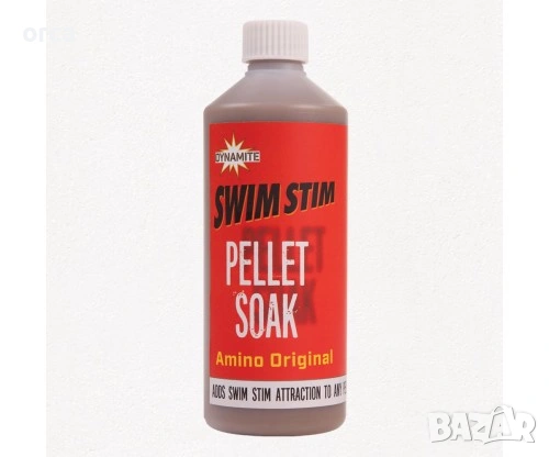 Атрактант Dynamite Baits Pellet Soak Swim Stim 500мл за захранка пелети, снимка 2 - Стръв и захранки - 53955368