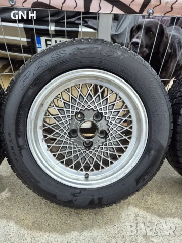 Джанти King Fomb 15 цола , 5х112 , 7j , et23 , 195/60/15 Mercedes, снимка 4 - Гуми и джанти - 54459237