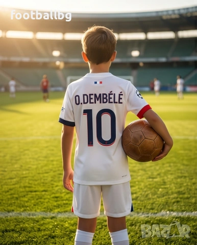 O.DEMBELE 10 💙⚽️ детско юношески футболни екипи 💙⚽️ PSG 