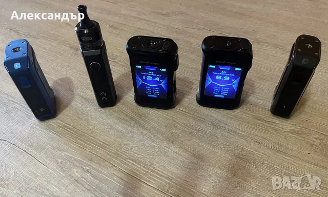 Разпродажба на лична вейп колекция (Geekvape & VooPoo) – Отлично състояние!