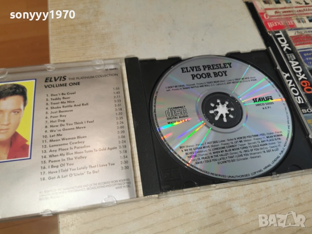 ELVIS PRESLEY CD-ВНОС GERMANY 0406261913H2E6R, снимка 7 - CD дискове - 54781996