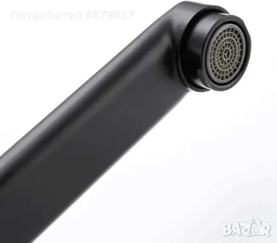 Въртящ се на  360°  кухненски стенен  кран , смесител  с един лост, снимка 3 - Смесители - 55687481