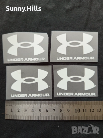 Under Armour / Ъндър армър стикери за дрехи 