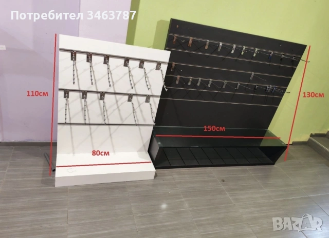 Оборудване за магазин (за дрехи), снимка 5 - Стелажи и щандове - 54599997