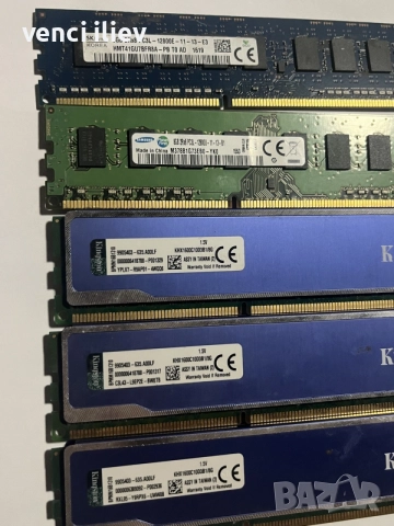 ddr3 рам памети 1333-2133, снимка 4 - RAM памет - 55659025