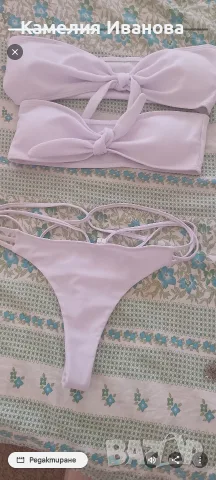 Комплекти бельо и бански Calvin Klein,Victoria Secrets,копринен плажен сет