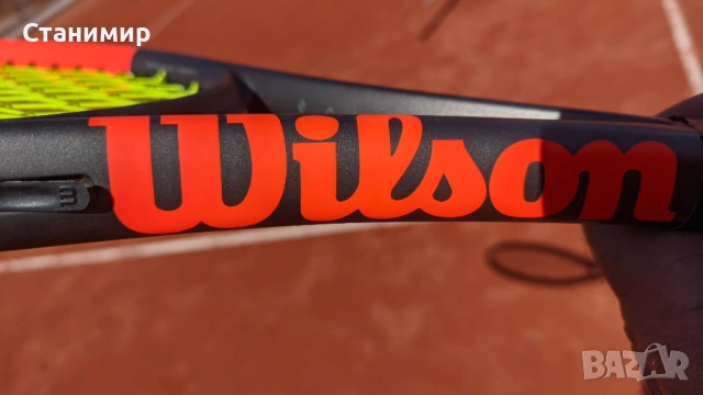 Wilson Burn 100LS тенис ракета Нишикори, снимка 11 - Тенис - 54199531