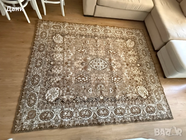 Вълнен персийски килим + пътека, снимка 3 - Килими - 54960865