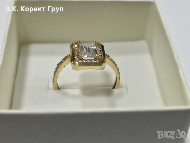 Дамски златен пръстен 14К 585 / 2.17 гр, снимка 2 - Пръстени - 55194735
