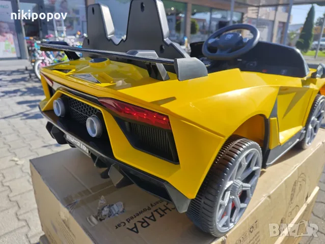 LAMBO Акумулаторна кола CHIARA жълт, снимка 4 - Други - 55440073