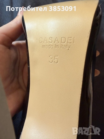 Обувки Casadei размер 35, снимка 6 - Дамски обувки на ток - 55339012