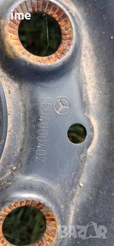 4бр. железни джанти 6J15 ET44. Свалени са от Mercedes A Classa. OEM 1694000402..., снимка 4 - Гуми и джанти - 55140016