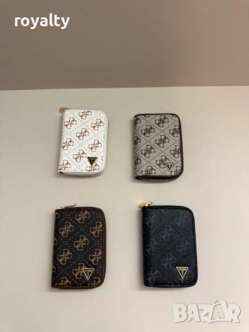 Guess Ново Дамско Кожено Портмоне Гес Различни Цветове 