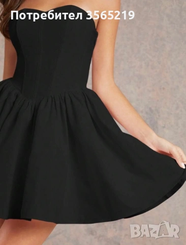 Дамска рокля тип корсет - размер L (40/42), снимка 5 - Рокли - 54292840