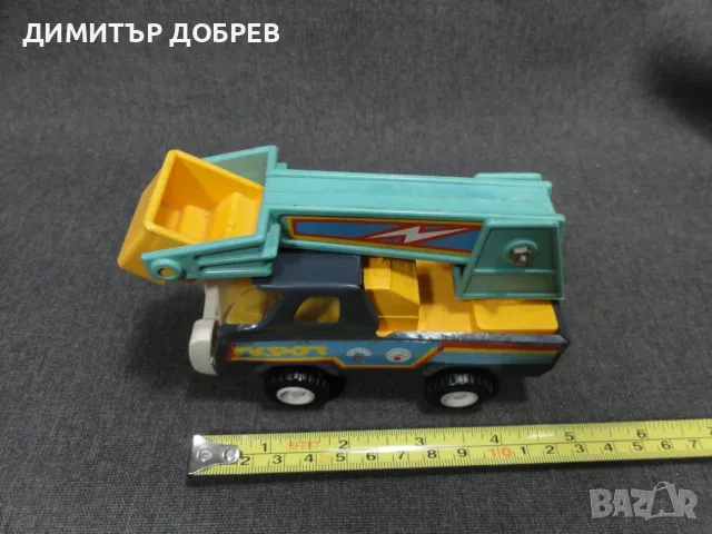 СТАРА РЕТРО СОЦ СССР МЕТАЛНА ИГРАЧКА КАМИОН КРОТ, снимка 7 - Колекции - 55530443