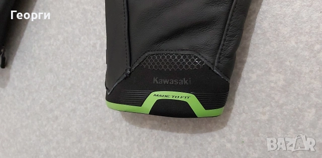 Кожен мото екип Kawasaki S/M, снимка 7 - Аксесоари и консумативи - 54715632