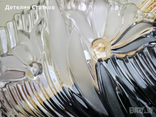 Стъклено плато, снимка 8 - Чинии - 54348114