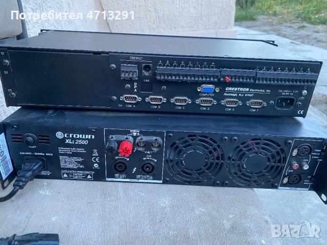 Crown XLI 2500 w, снимка 4 - Ресийвъри, усилватели, смесителни пултове - 54338570