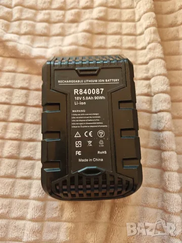 Акумулаторна батерия 18V 5.0Ah 90Wh Li-ion R840087 за RIDGID, снимка 5 - Градинска техника - 55657980