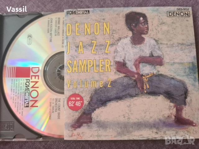 CD DENON Jazz Sampler Vol 1, 2, 3 колекция три албума, снимка 4 - CD дискове - 54706894