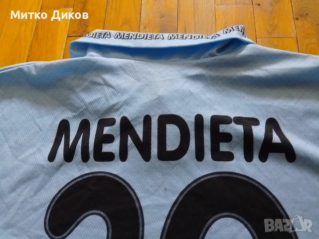 Лацио фенска футболна тениска #30 Мендиета размер Л, снимка 2 - Футбол - 54217812