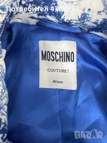 Moschino палто оригинално, снимка 2 - Палта, манта - 54715491