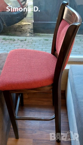 НОВИ Бар столове 55€ за брой,3-те броя общо149€, снимка 4 - Столове - 54836558