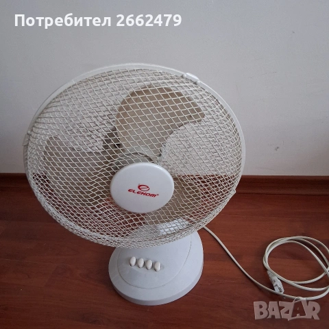 Продавам настолен вентилатор., снимка 2 - Вентилатори - 55281482