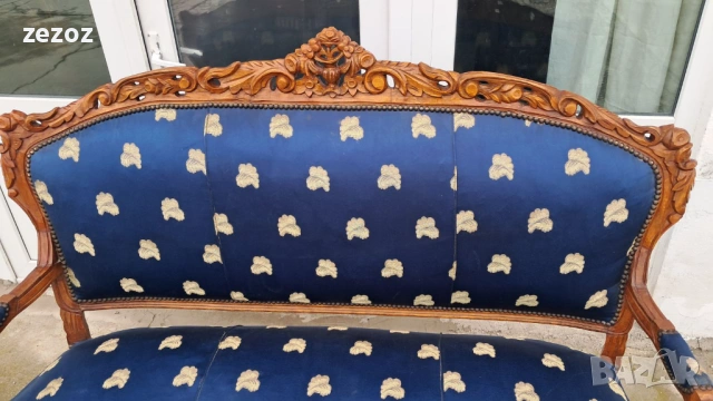 Диван ретро масив №121, снимка 4 - Дивани и мека мебел - 54078254