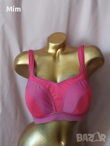 Chantelle 75/80 E Червен портен сутиен бюстие, снимка 5 - Бельо - 55019251