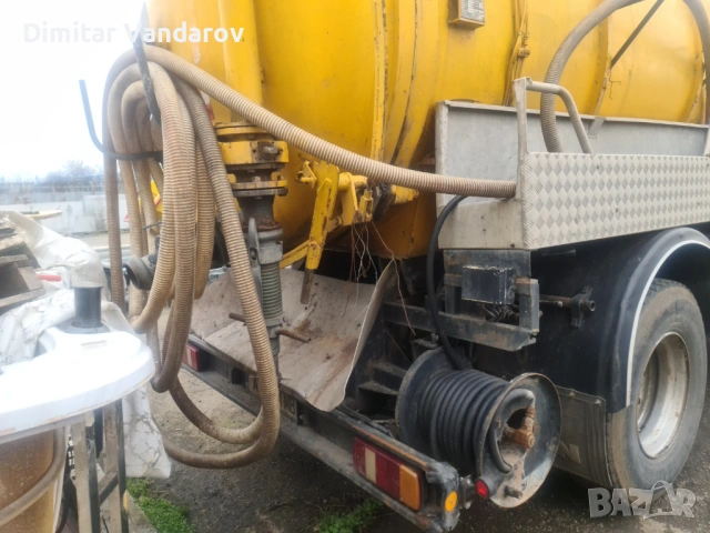 Вакуум цистерна оборудвана с вакуум помпа и помпа за високо налягане, снимка 6 - Камиони - 54517555
