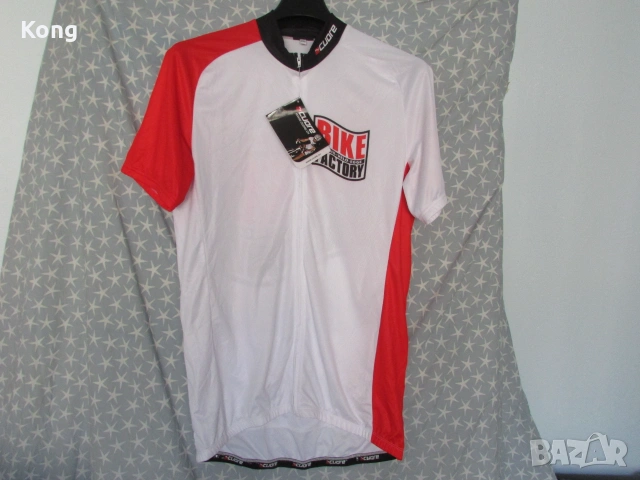 НОВО с етикети джърси CUORE Switzerland Diamond Gold Jersey Колоездене Santini SMS jersey, снимка 6 - Велосипеди - 55036108
