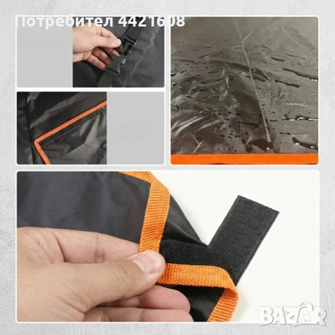 Водоустойчива защитна постелка за багажник 180×105 см – За кучета, котки и багаж, снимка 2 - За кучета - 55266475