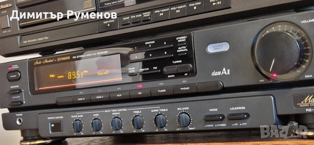 Receiver Fisher RS-9020 / CD Player Technics SL-P111, снимка 3 - Ресийвъри, усилватели, смесителни пултове - 54982578