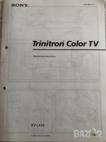 Телевизор Sony KV-LX34 Trinitron, снимка 14 - Телевизори - 55345839