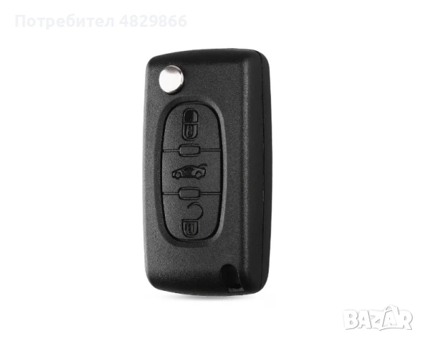 Кутийка за ключ с 3 бутона CITROEN & PEUGEOT, HU83, CE0523