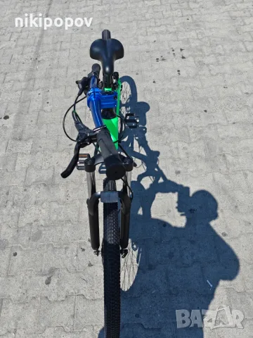 BG Алуминиев велосипед 26" JUMP hdb зелен, снимка 6 - Велосипеди - 55439897