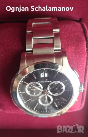 Продавам мъжки ръчен часовник Maurice Lacroix MI1077 ss002- 331, снимка 7 - Мъжки - 54086008
