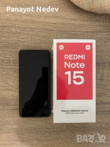 xiaomi redmi note 15 256gb 8 gb ram  Гаранция 2 години, снимка 2 - Xiaomi - 54858706