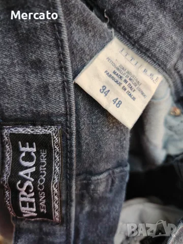 Versace Jeans оригинални дамски дънки размер 34, снимка 6 - Дънки - 55557848