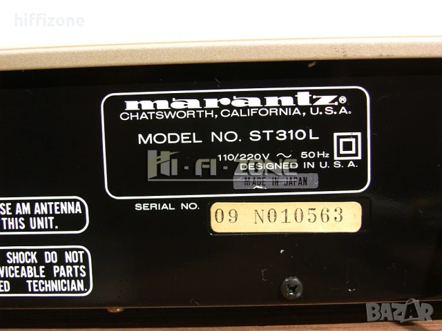 Тунер Marantz st-310l, снимка 8 - Ресийвъри, усилватели, смесителни пултове - 54955491