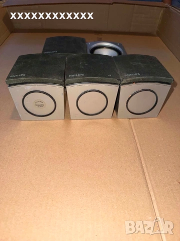 съраунд колонки philips 5 броя 4 ома , снимка 3 - Тонколони - 55168064