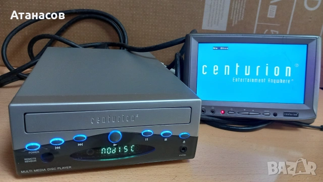 Centurion Disc Multimedia Player In Car DVD Player - 25€, снимка 5 - Плейъри, домашно кино, прожектори - 55212450