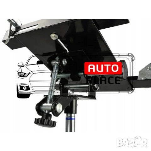 Хидравличен крик за скоростни кутии с двойна помпа 0.5 тона  88 – 180 см StahlMayer, снимка 4 - Други инструменти - 54022465