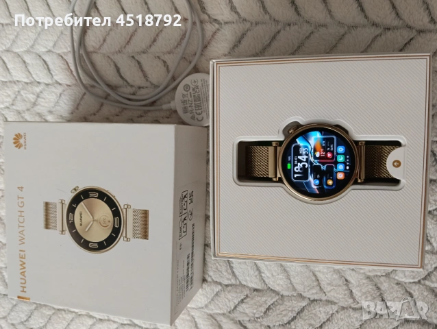 Huawei дамски смарт часовник , снимка 3 - Смарт часовници - 54411909